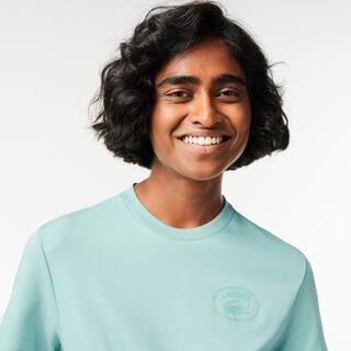 T-shirt regular fit avec imprimé signature T-Shirts - Vert - Lacoste - Femme