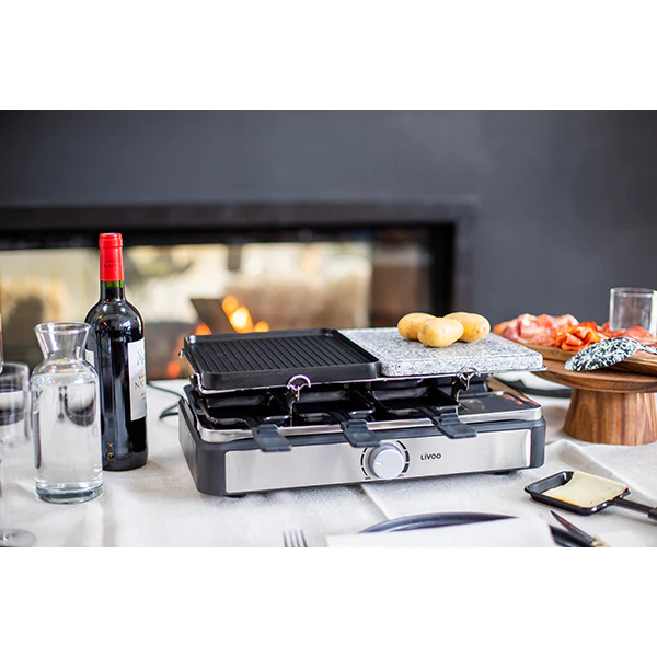 Appareil à raclette 8 personnes 1400 W Livoo