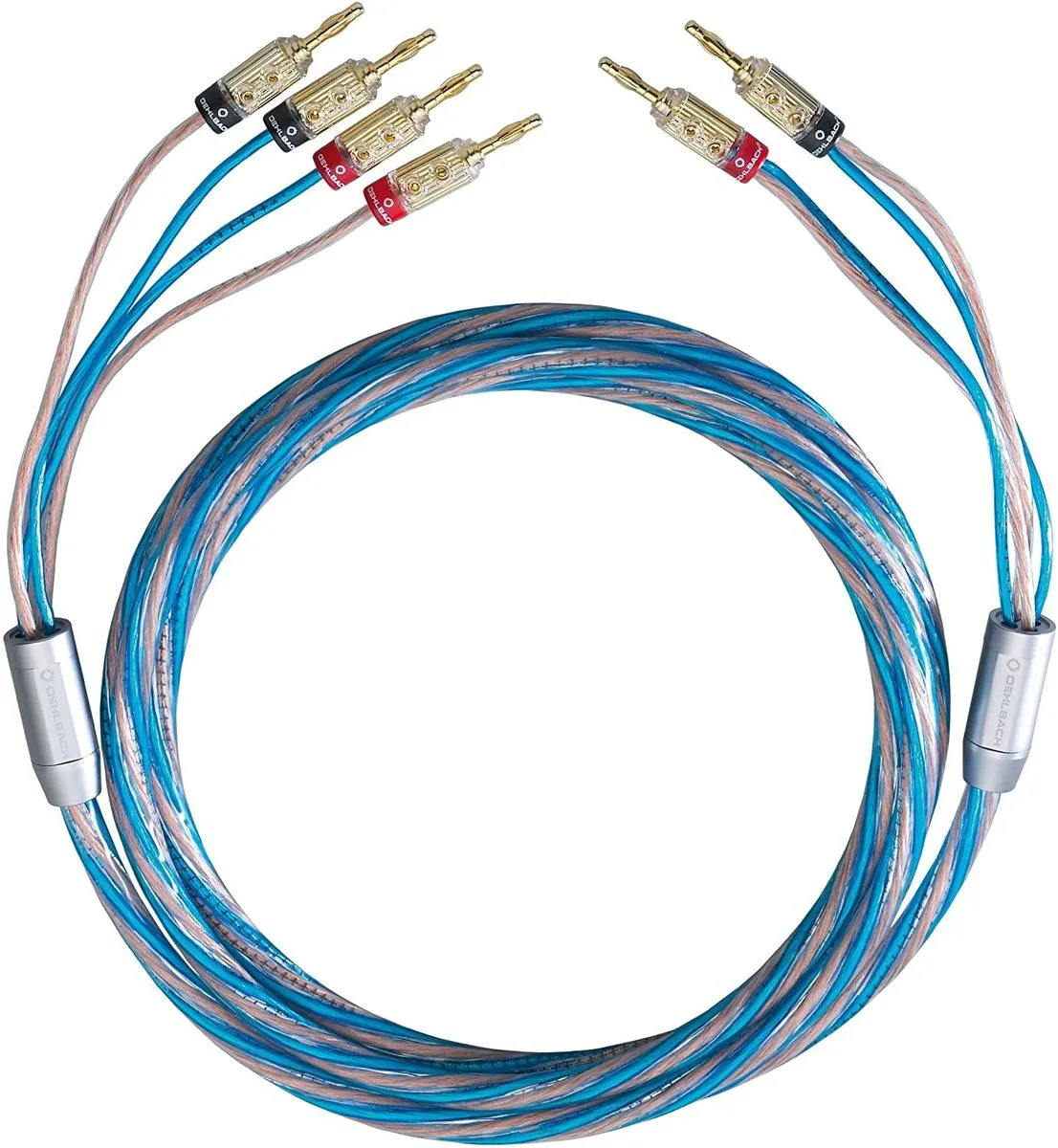 Oehlbach BiTech 4B (2 x 3 m) Câbles d'enceintes prémontés