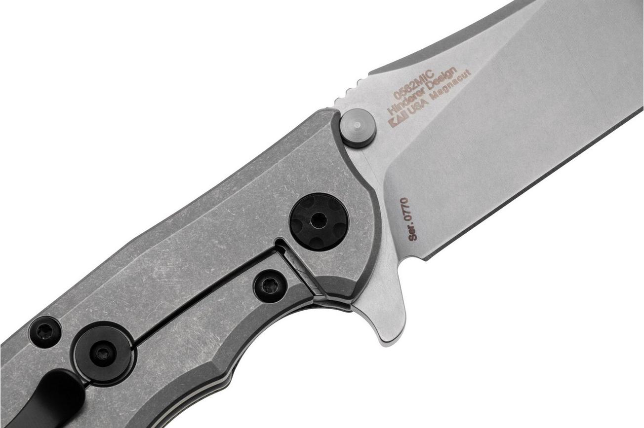 Zero Tolerance 0562MIC Magnacut, Micarta, zakmes, Rick Hinderer design