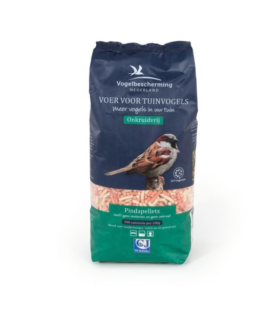 Wildbird Vogelbescherming Pindapellets - Buitenvogelvoer - 1.75 l Geel Roze