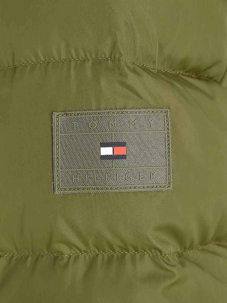 TOMMY HILFIGER Jungen Steppjacke olive