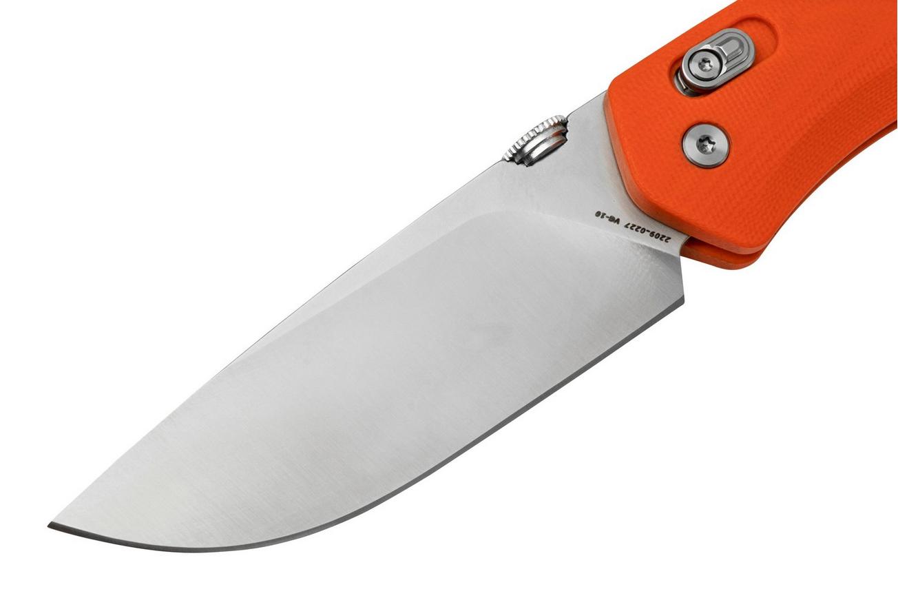 The James Brand The Carter XL, Orange G10, Stainless JAKN116188-00 zakmes
