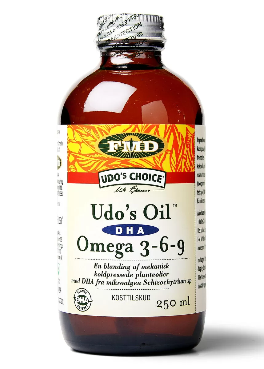 Udo's Oil DHA Omega 3-6-9 - 250 ml.