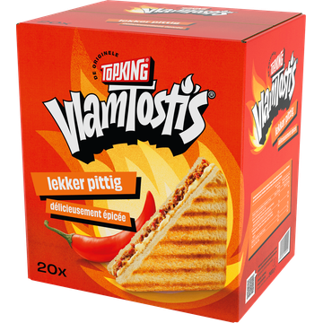 Topking Vlamtosti's, doos 20 Stuks