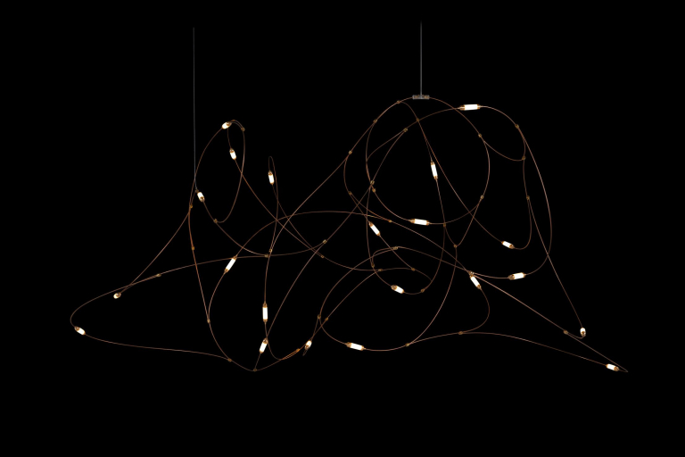 Moooi Flock of Light 21 hanglamp LED 135x85 brons