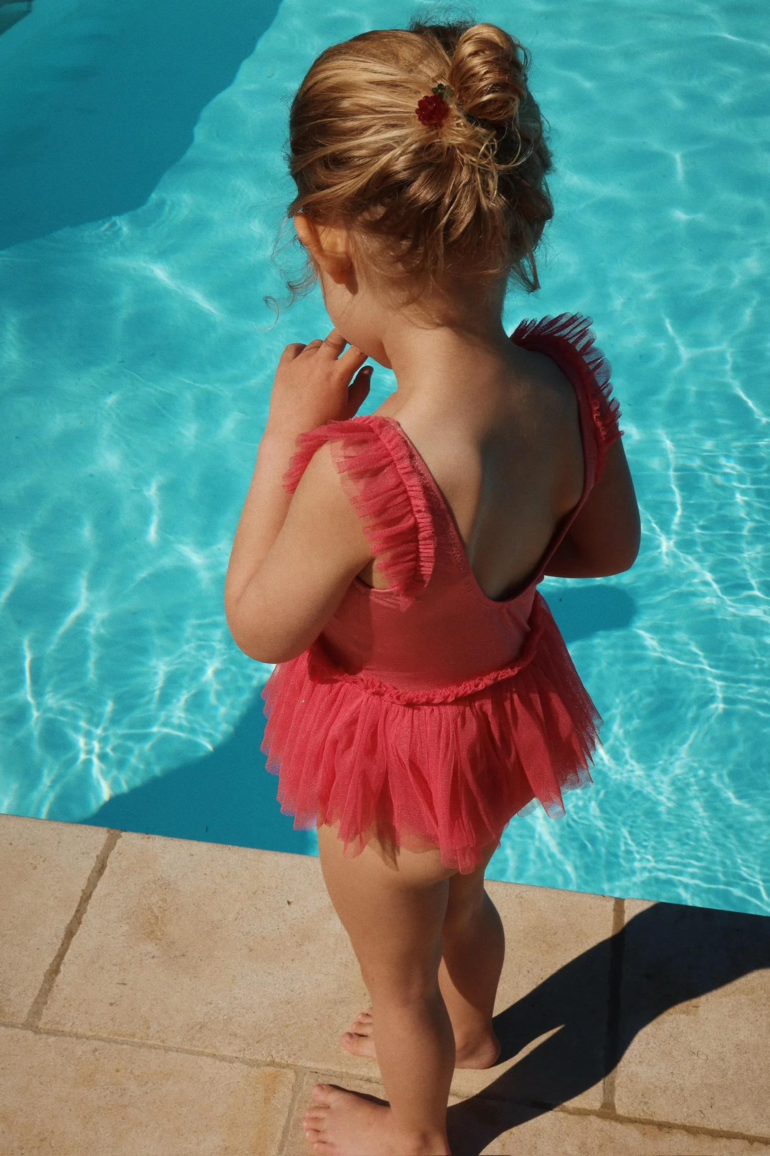 Amandine badedragt - rapture rose - 9M