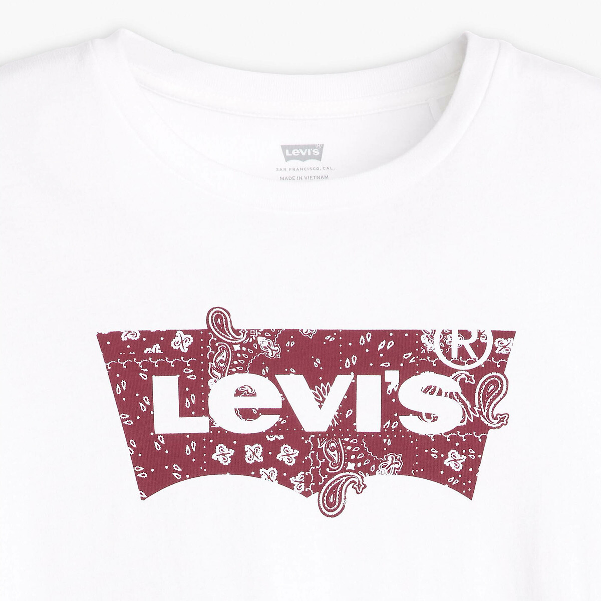 Camiseta de manga curta LEVI'S com logotipo