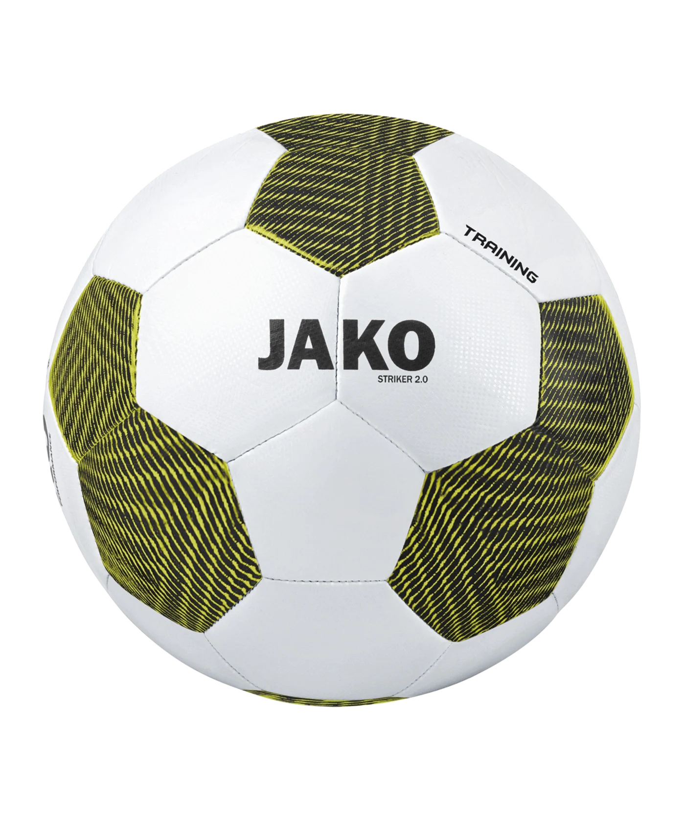 JAKO Striker 2.0 Trainingsball Weiss Gelb F704