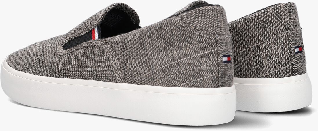 TOMMY HILFIGER zwarte tommy hilfiger loafers th hi vulc core low slip on