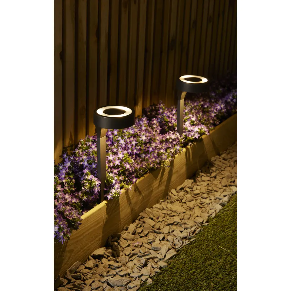 Luxform Orange downlight set van 2 - 10LM - Solar