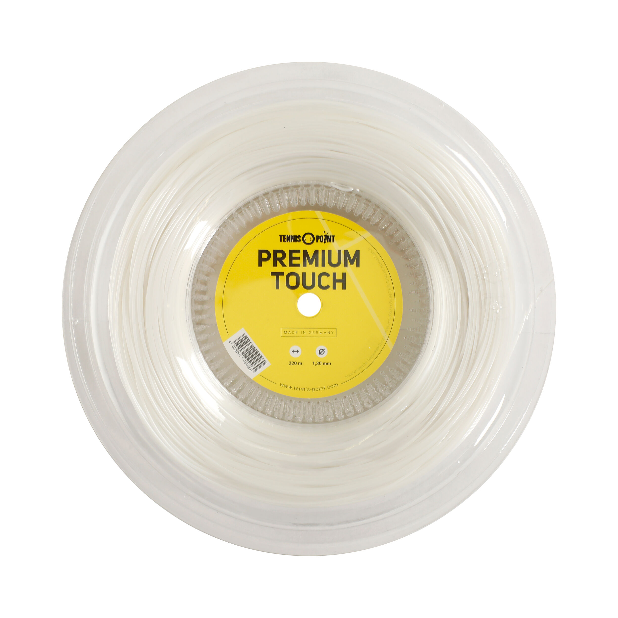 Tennis-Point Premium Touch Bobine Cordage 220m - Blanc