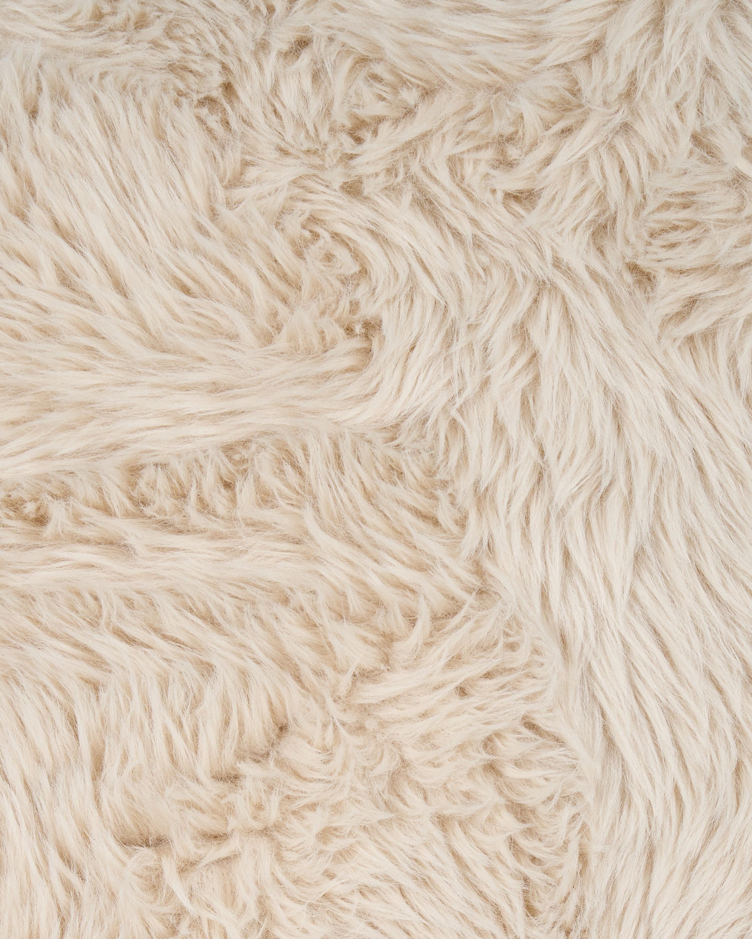 Fauteuil SKOVDE Nepbont Lichtbeige