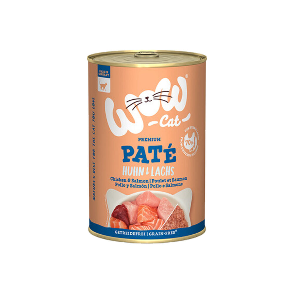 WOW Cat Wet Adult - Kip & Zalm