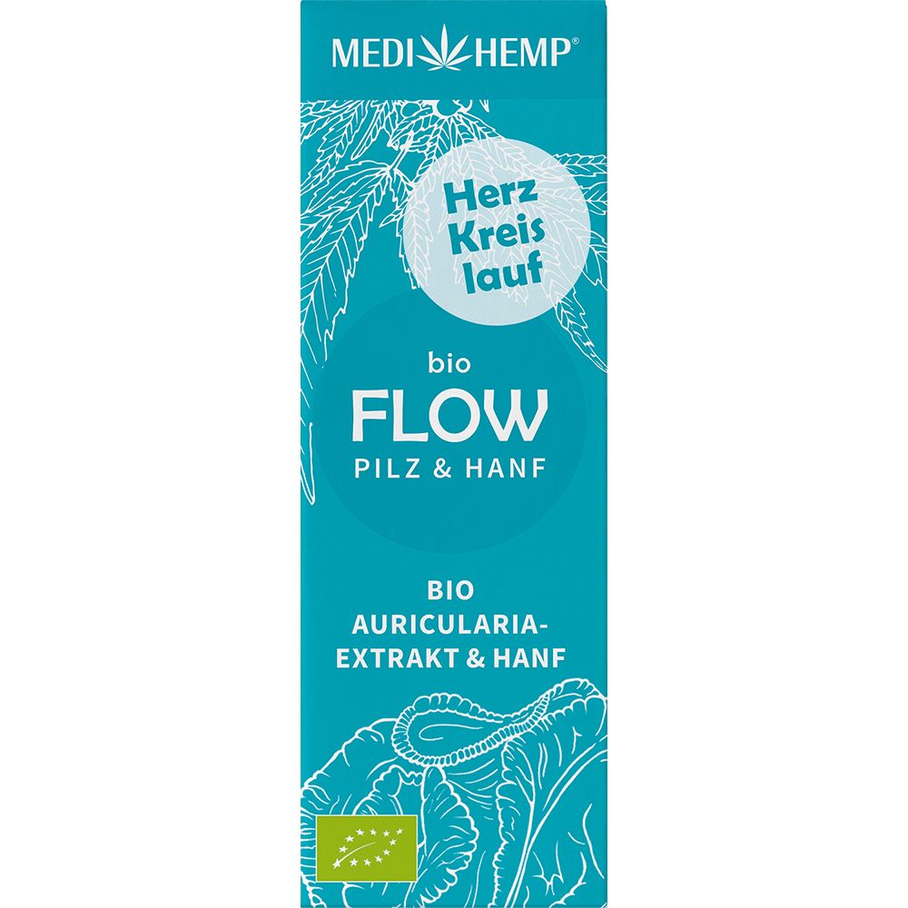 MEDIHEMP Bio FLOW Auricularia-Extrakt & Hanf