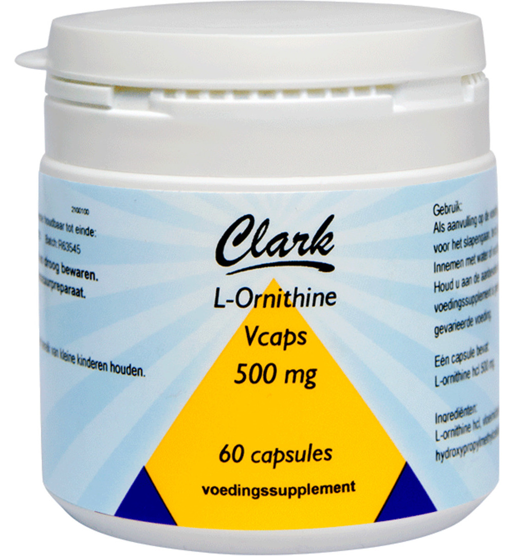 Clark L-Ornithine (60 vega capsules)