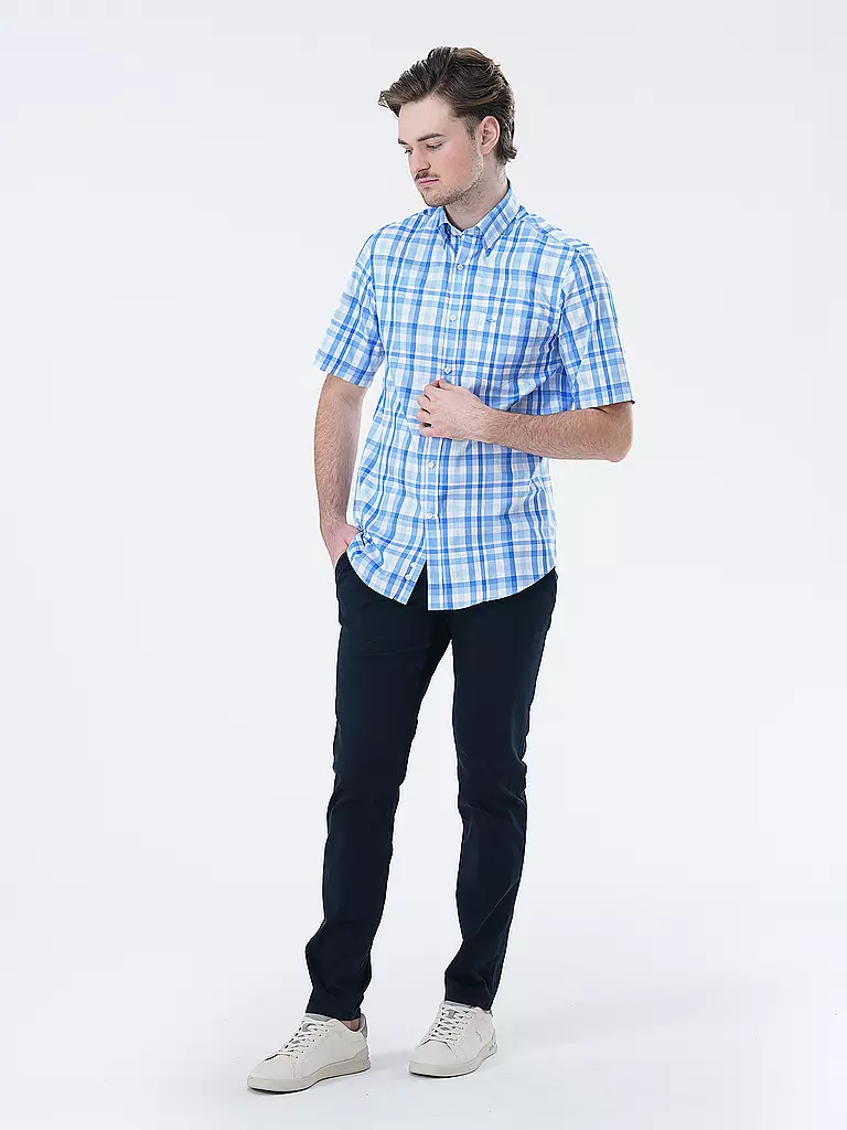 PAUL & SHARK Hemd blau
