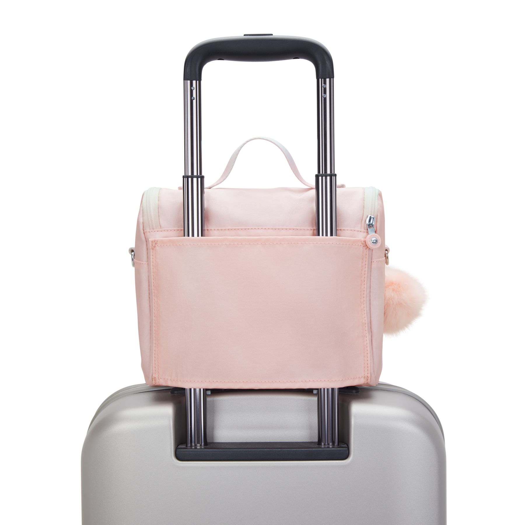 NEW KICHIROU Grand Sac Repas Isotherme avec Manchon pour Valise - Blush Metallic