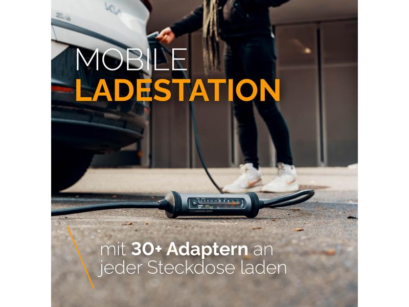 Juice Technology Mobile Wallbox JUICE BOOSTER 3 air Swiss T Die smarte 7-in-1-Ladelösung für Elektrofahrzeuge für zuhause oder unterwegs