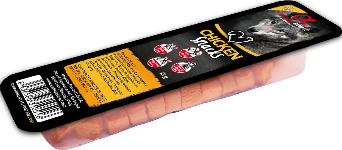 AlphaSpirit Chicken Snack - 35 g