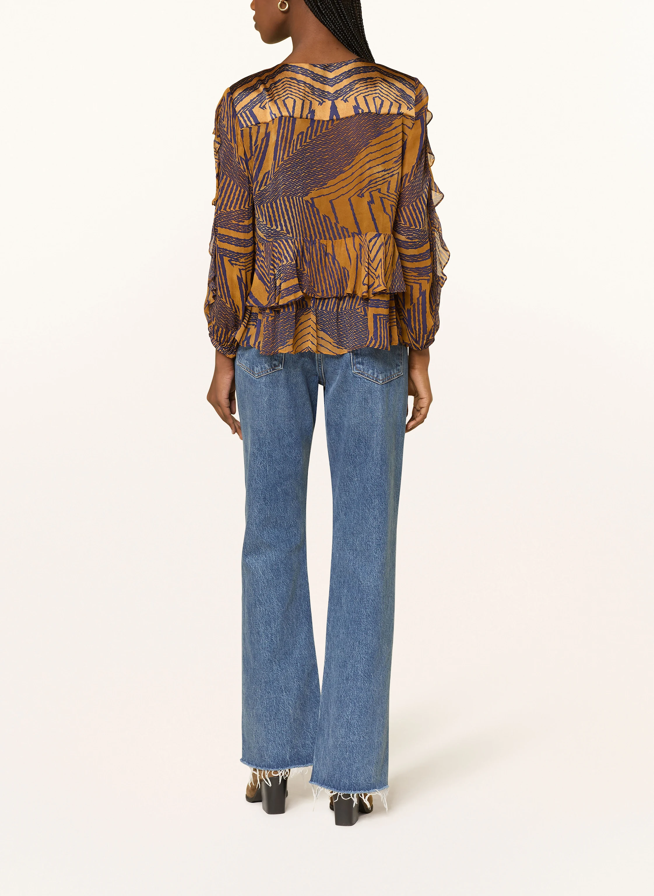 ba&sh Blusenshirt ANGELA mit Volants