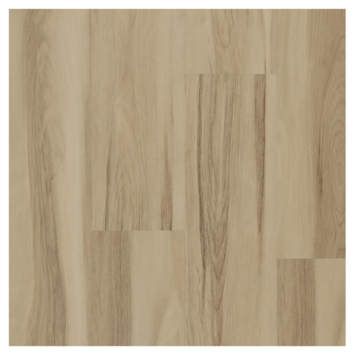 Kleurstaal click PVC Basic rechte stroken wit eiken houtlook