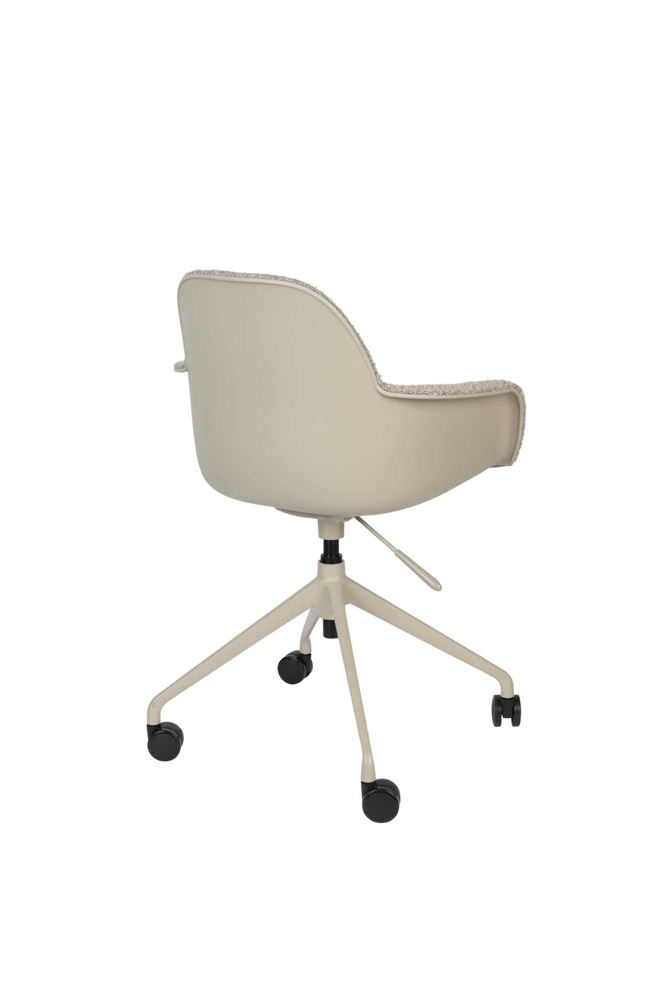 Bureaustoel Albert Kuip met armleuning taupe