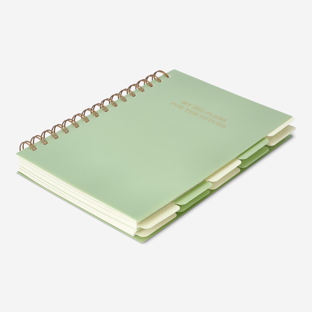 Notesbog med indeksfaner. A5
