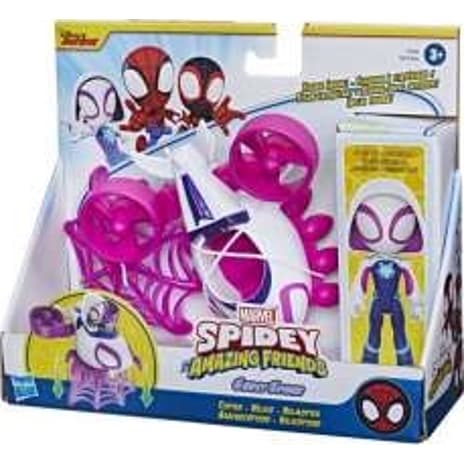 Hasbro Spiderman figur og køretøj