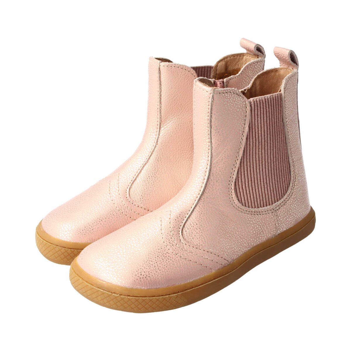ML4110-68 glitter pink CHELSEA-CITY nappa leather zipper Weite/M