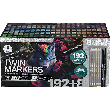 Danpen Twin Markers 200 stk.