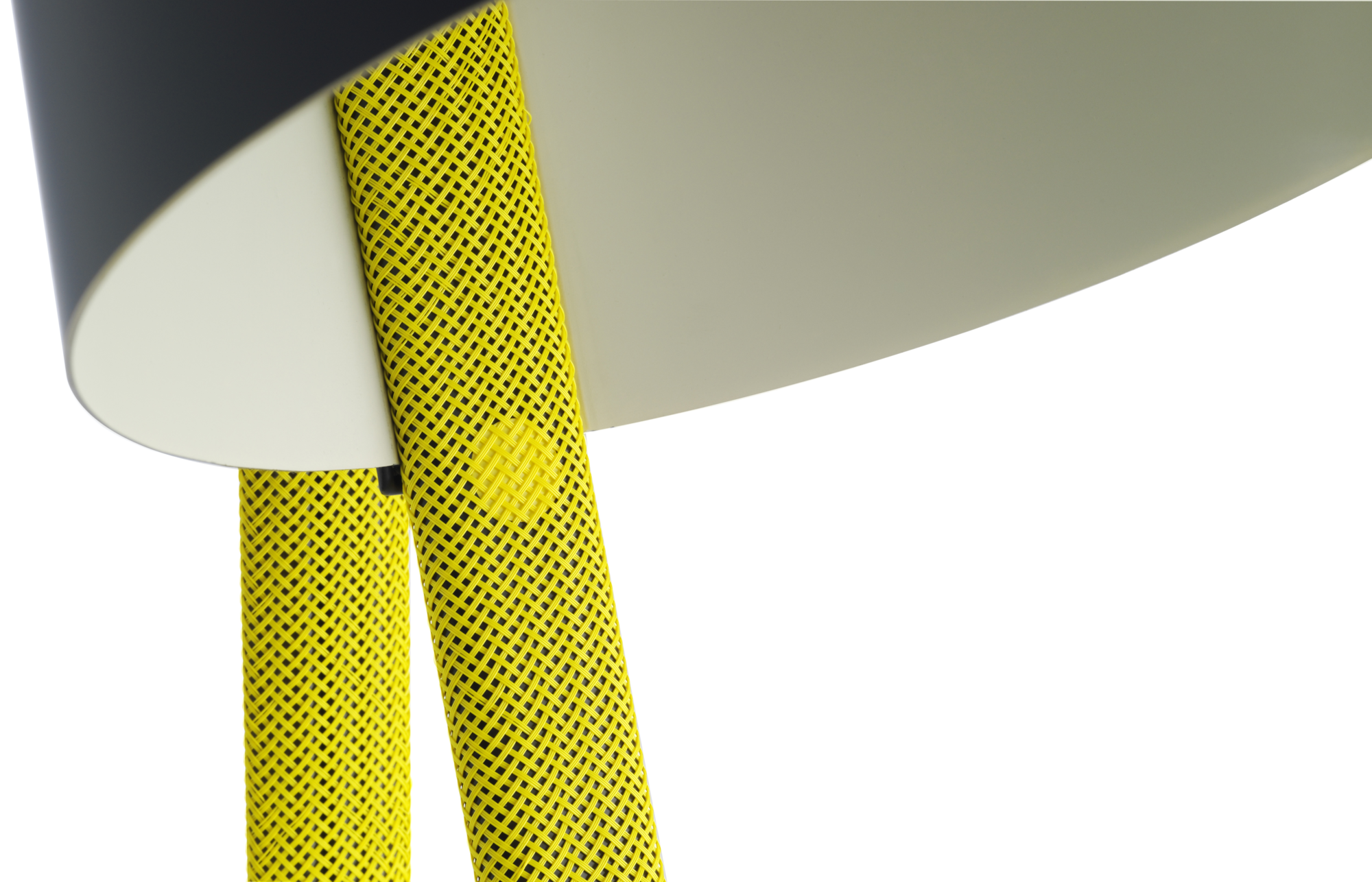 Vloerlamp Rope Trick Yellow-black