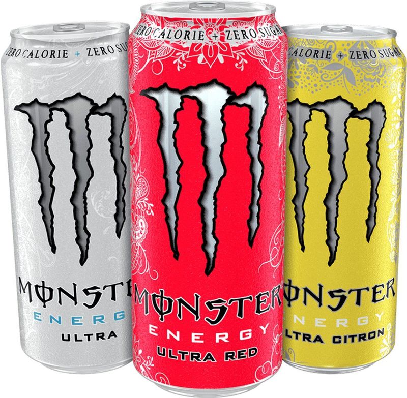 Monster Energy Ultra Ultra White Energy Drink Pre Workout 12 Blikjes (1)