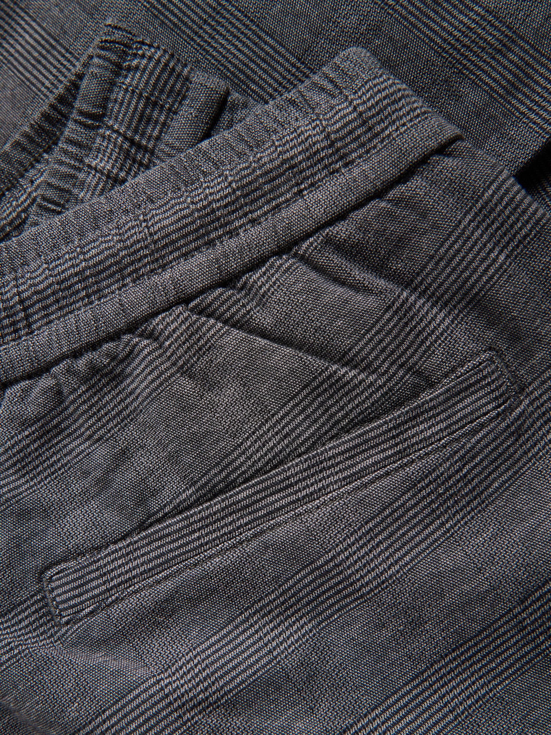 Karierte slim fit Hose