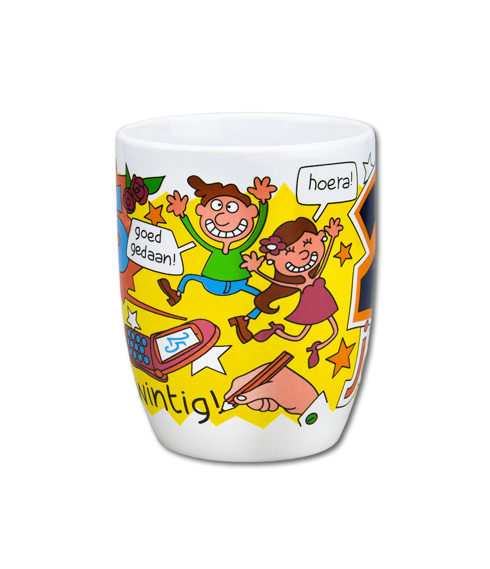 Mok 25 Jaar 12cm