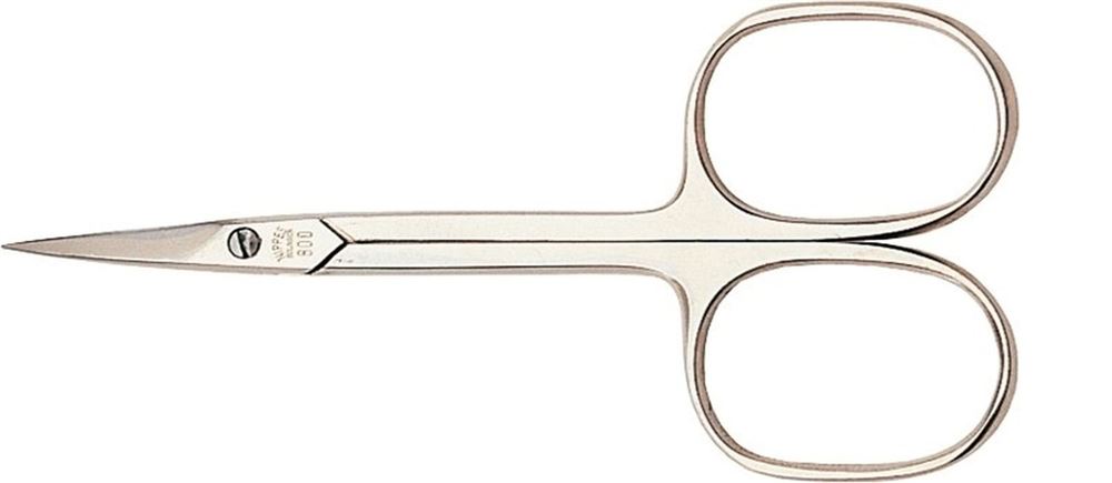 Nippes Hautschere 9cm spitz vernickelt 1 Stk