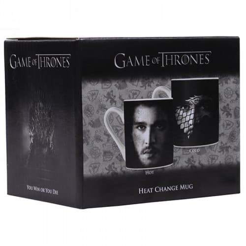 Mug: Heat Changing Mug - Game of Thrones - John Snow