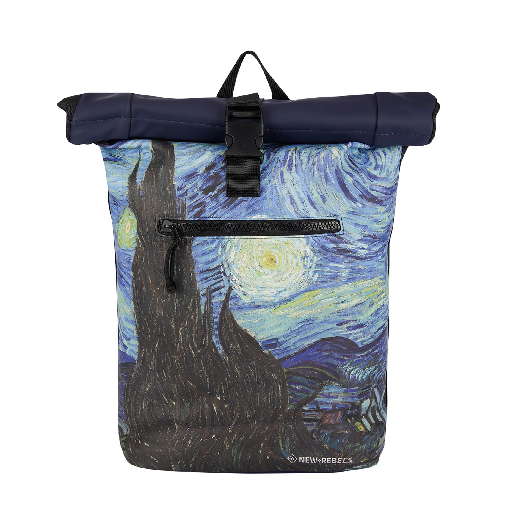 New Rebels Mart Art New York Rolltop Backpack Starry Night