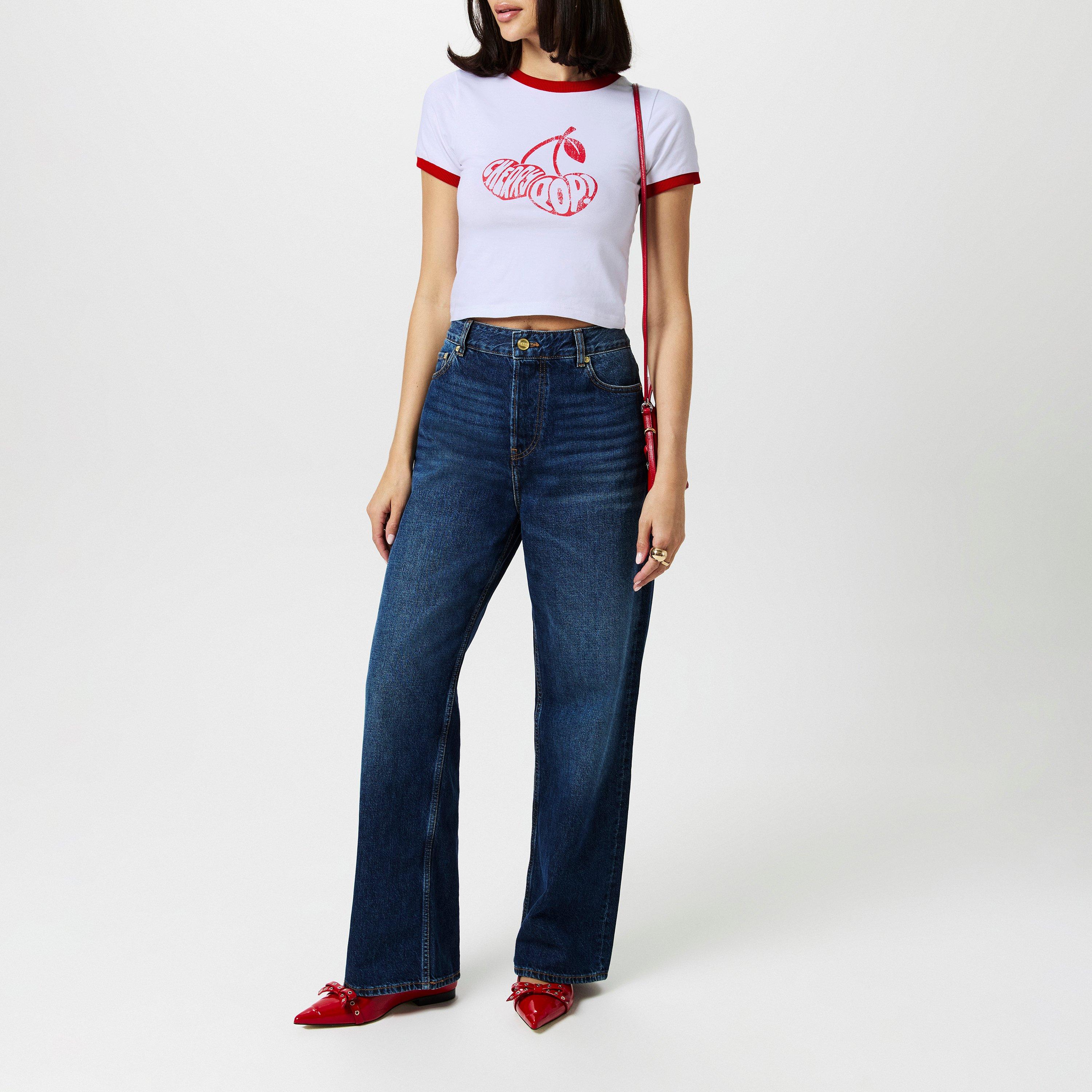 Daisy Street Cherry Ringr T Ld43