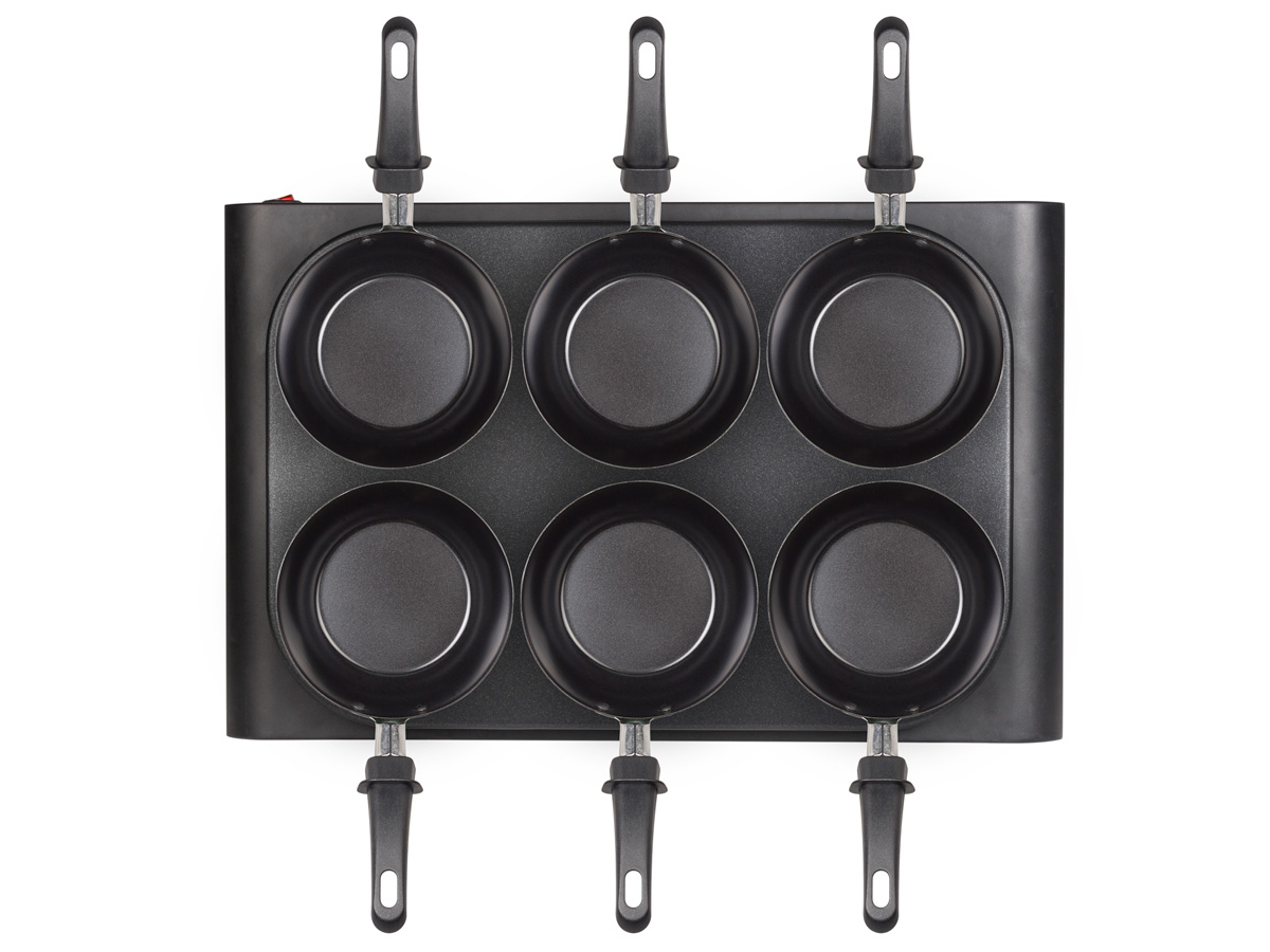 Tristar gekleurde pannetjes wokset