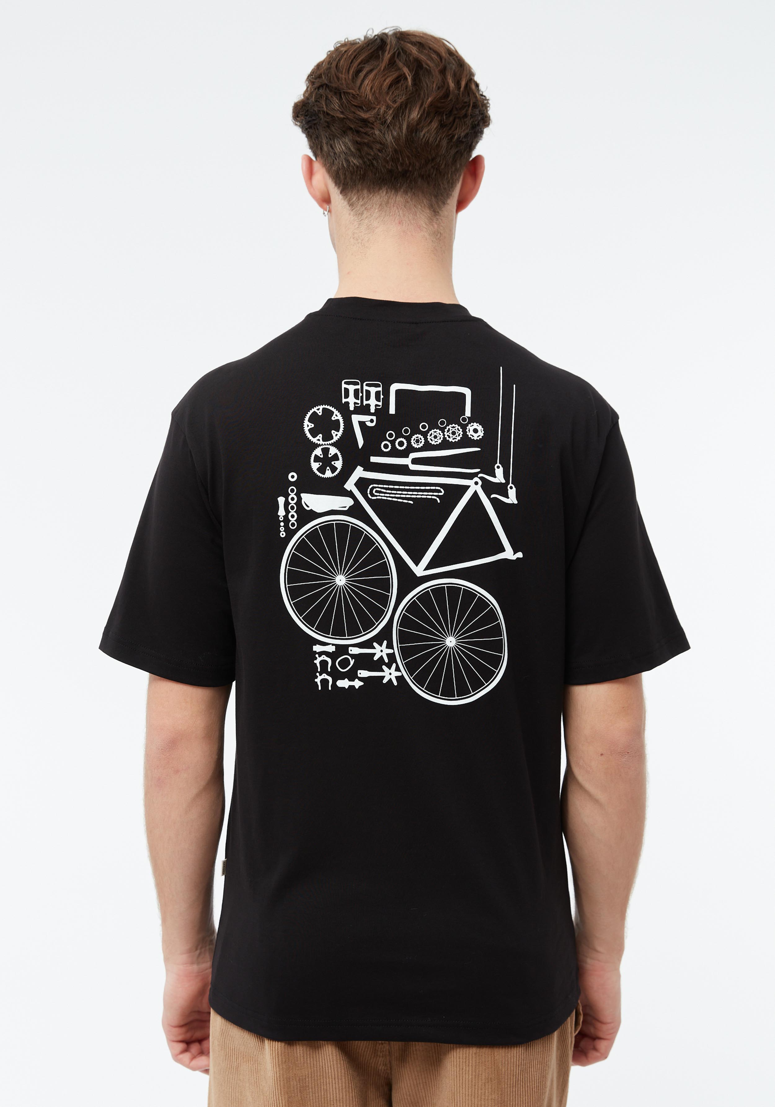 Givn Berlin T-Shirt GBLasse (Bike Parts) Black