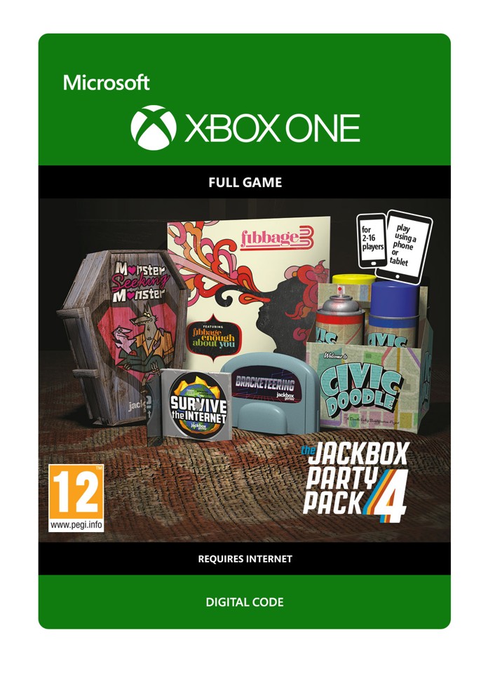 The Jackbox Party Pack 4- Xbox One