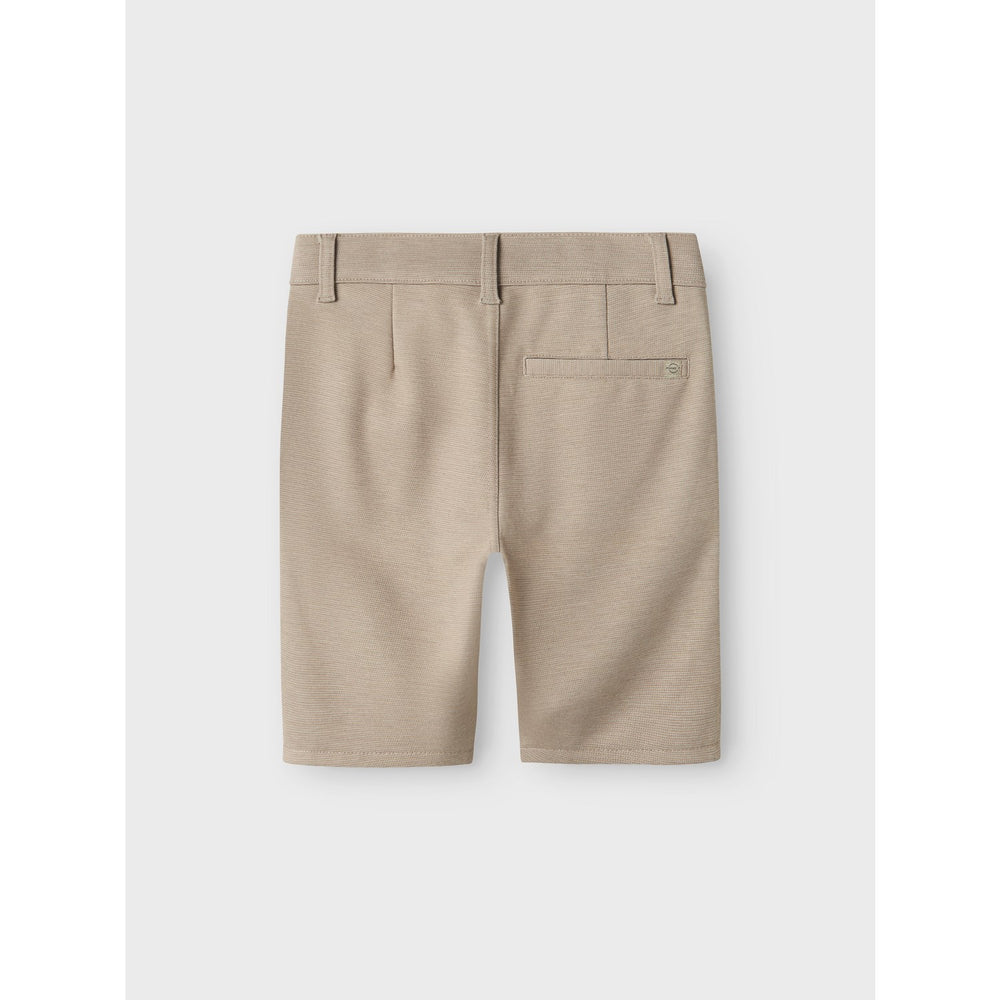 Køb Name It Weathered Teak Pattern Silas Comfort Shorts