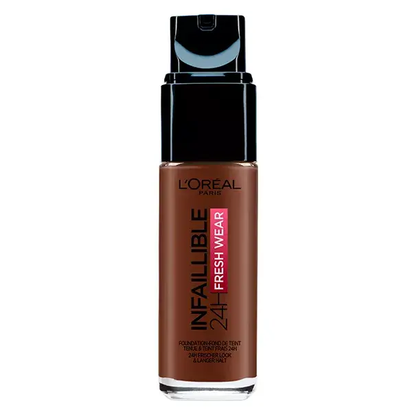 L'Oréal Paris Infaillible 32h Freshwear Fond de Teint Fluide N°390 Ebène 30ml