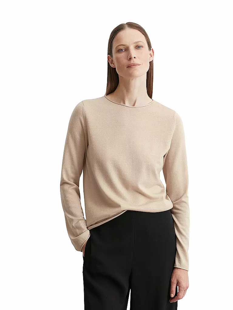 MARC O'POLO Langarmshirt  camel