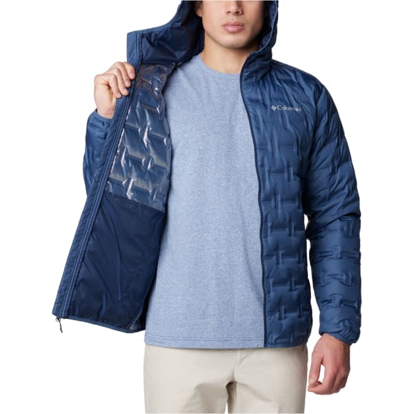 Doudoune randonnée COLUMBIA DELTA RIDGE II DOWN HOODED JACKET DARK MOUNTAIN