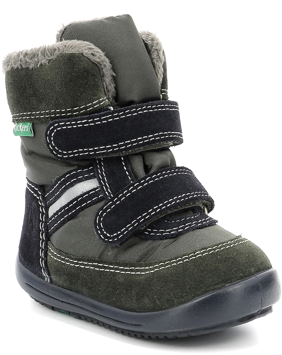 Klett-Winterboots KIMBAK in vert fonce