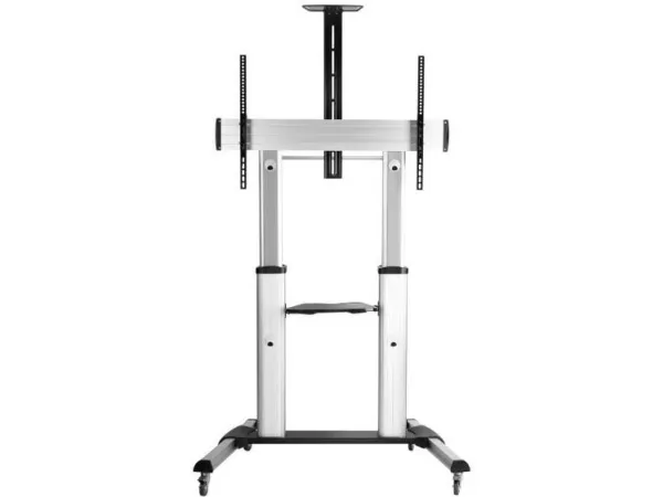 Techly ICA-TR24, Sølv, Sølv, 1 hylder, Sort, 100 kg, 2,54 m (100