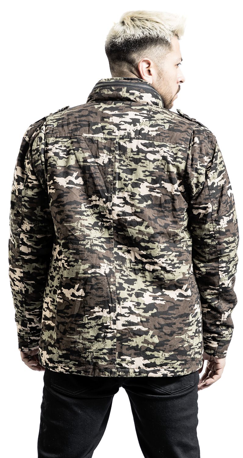 Veste Army Vintage | Black Premium by EMP Veste d'hiver