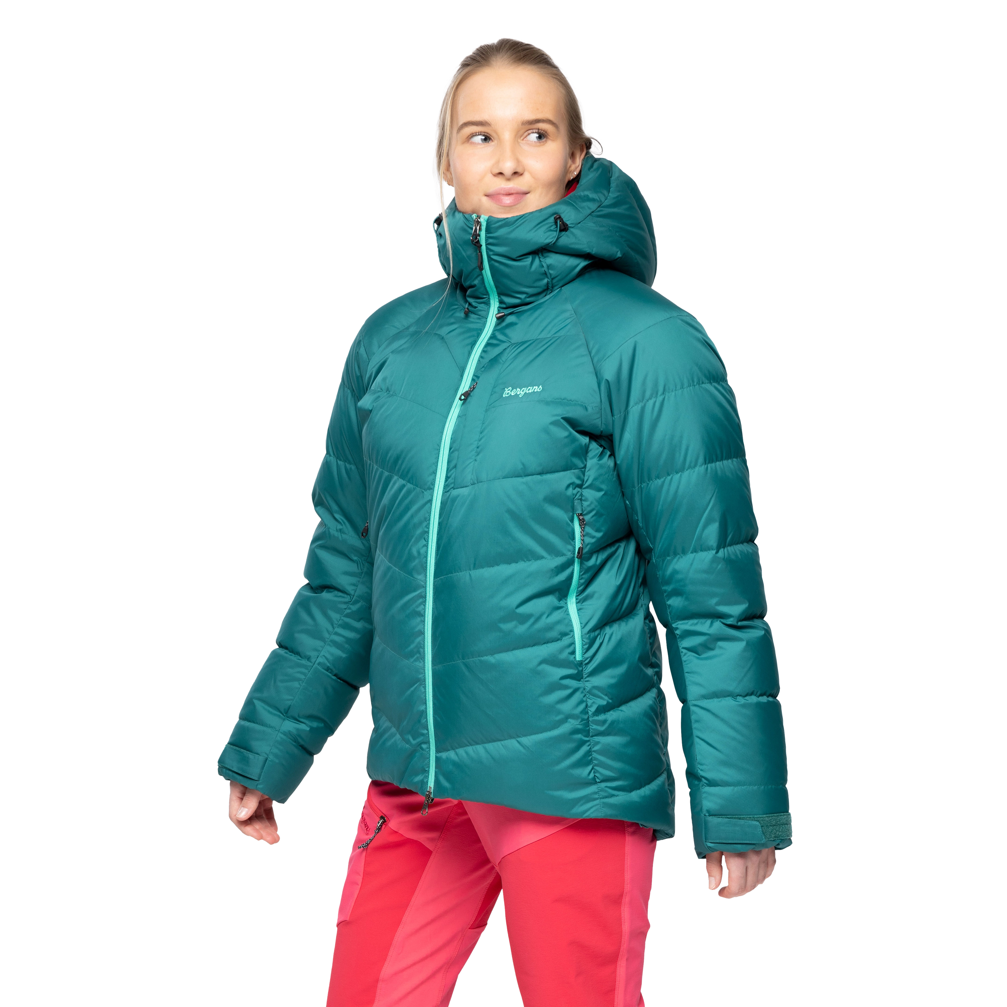 Tind Mountain Down Jacket Women Malachite Green